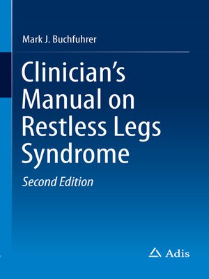 cover image of Clinician's Manual on Restless Legs Syndrome